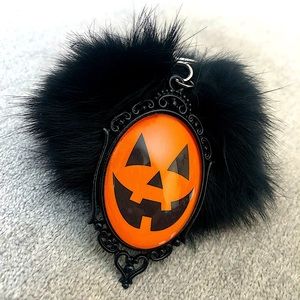Ghoul Babe Halloween Poof Keychain